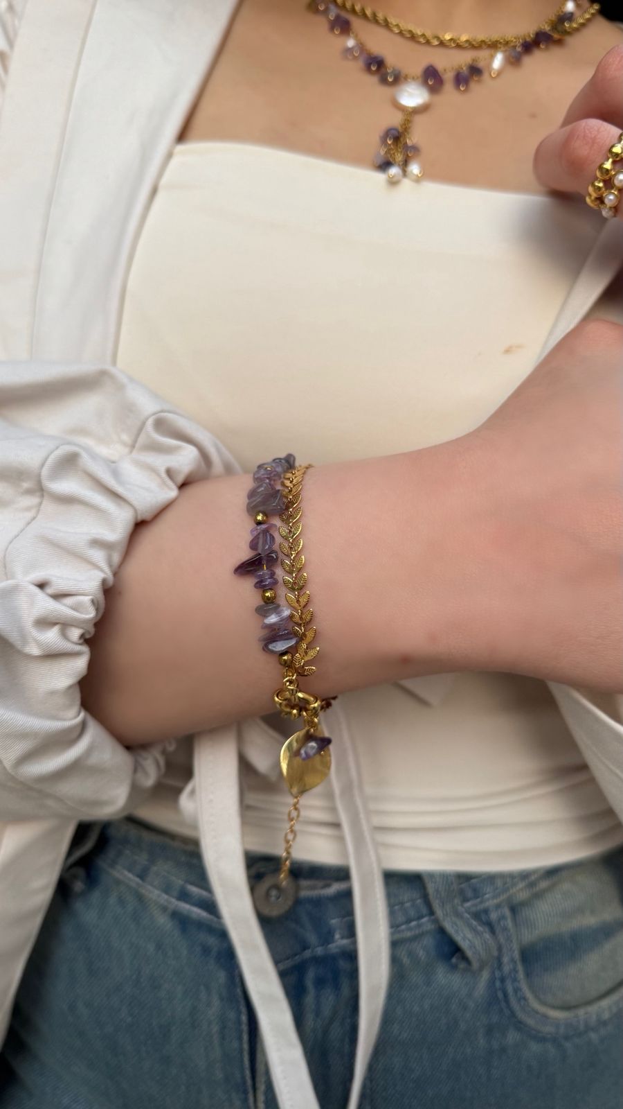 Alma amethyst Bracelet