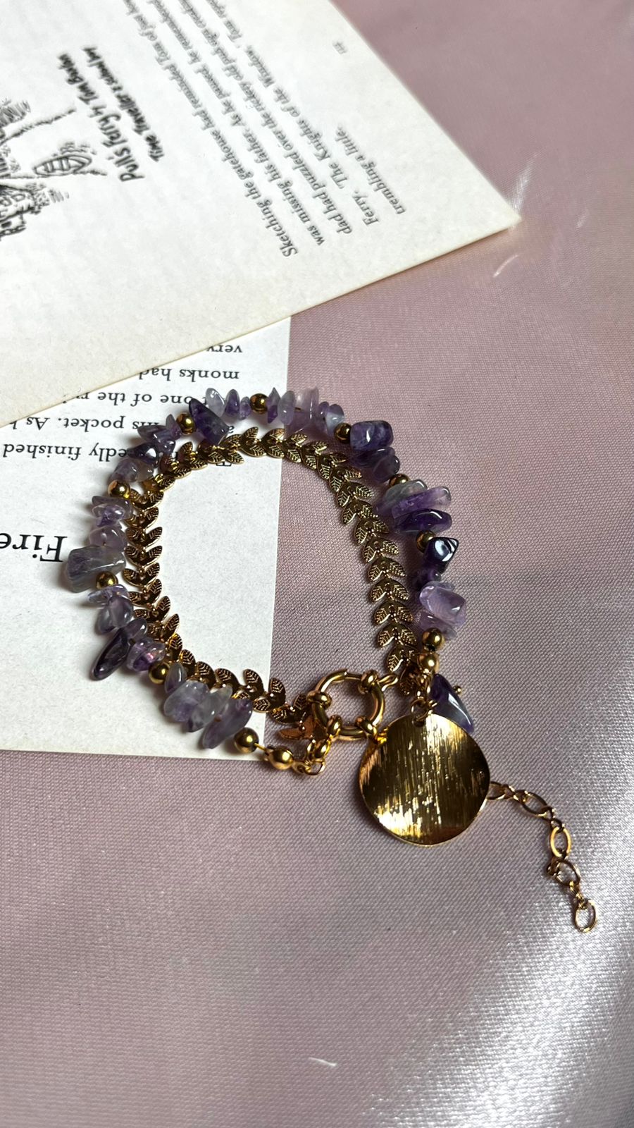 Alma amethyst Bracelet