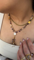 Alma amethyst Necklace