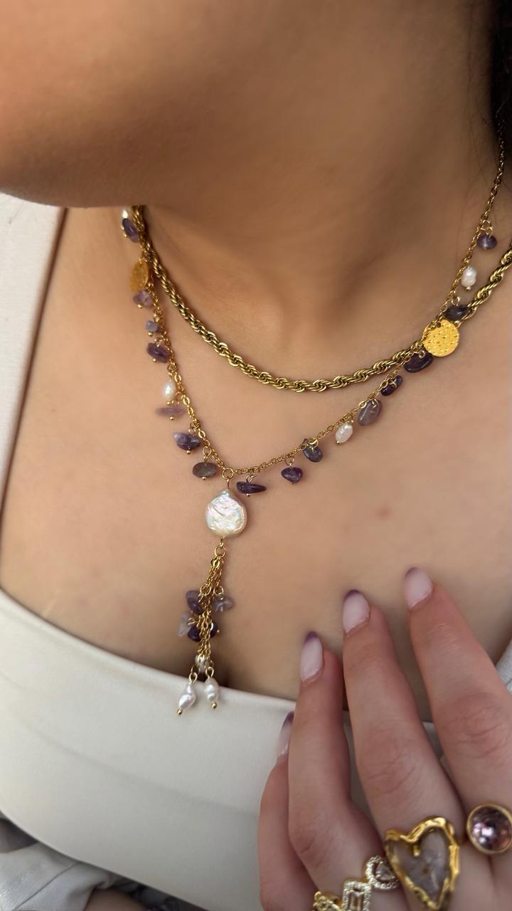 Alma amethyst Necklace
