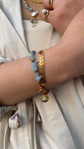 Alma aquamarine Bracelet