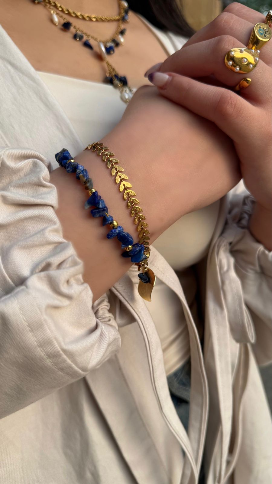 Alma lapis Bracelet