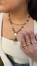 Alma lapis Necklace