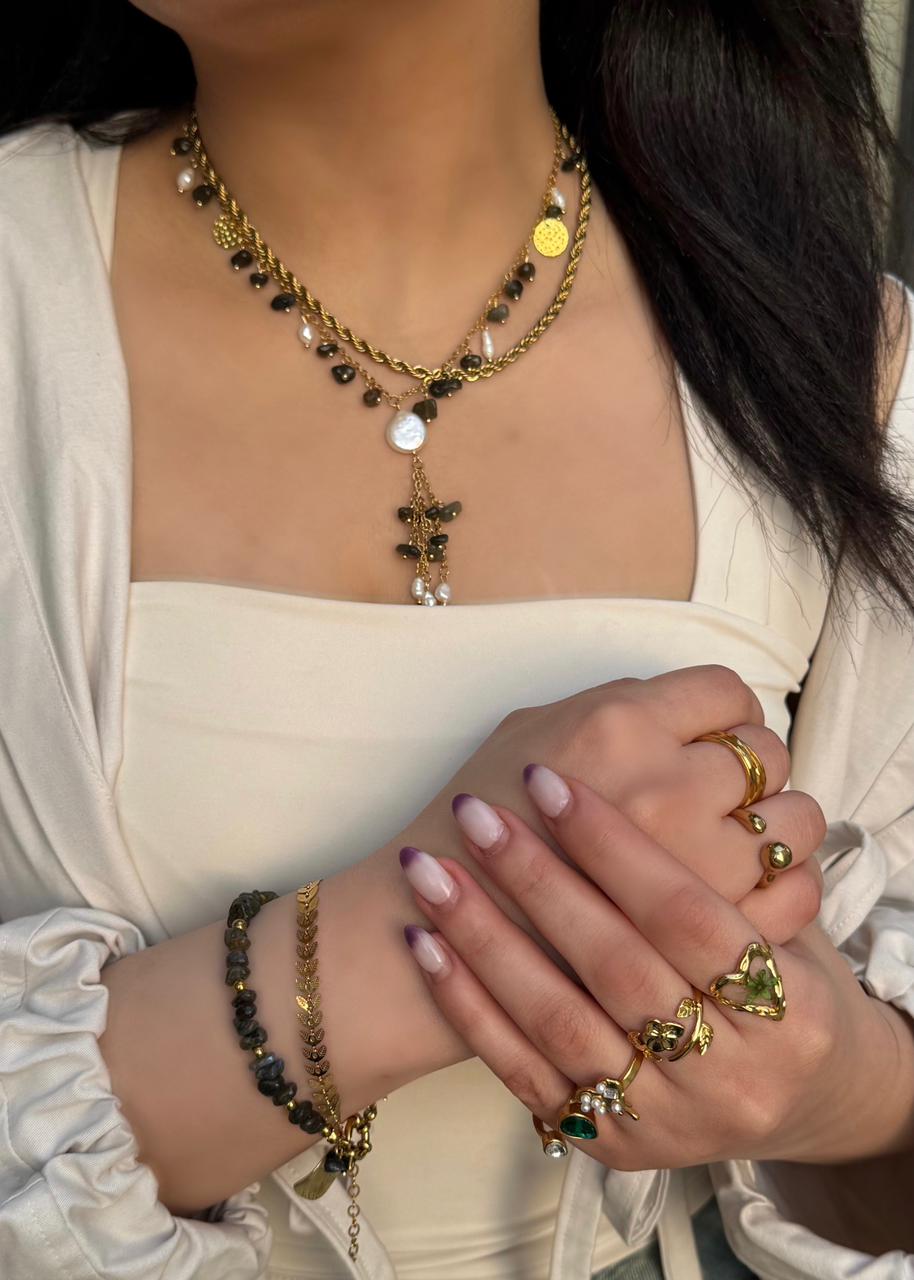 Alma set Labradorite edition