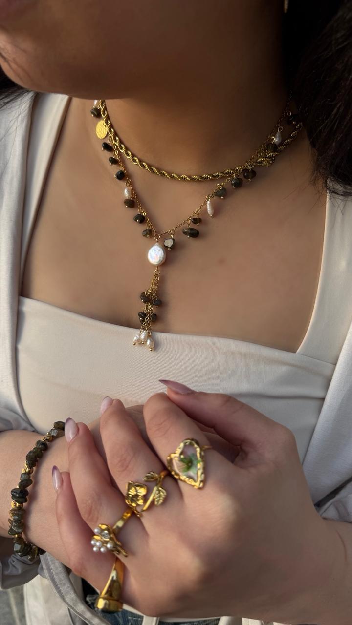 Alma set Labradorite edition