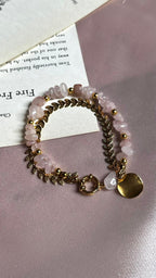 Alma set Roze quartz edition