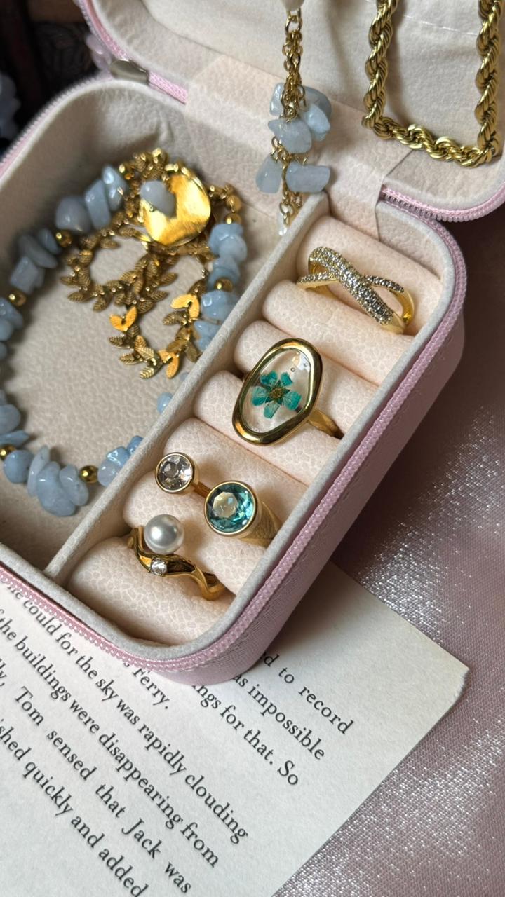Alma set aquamarine edition