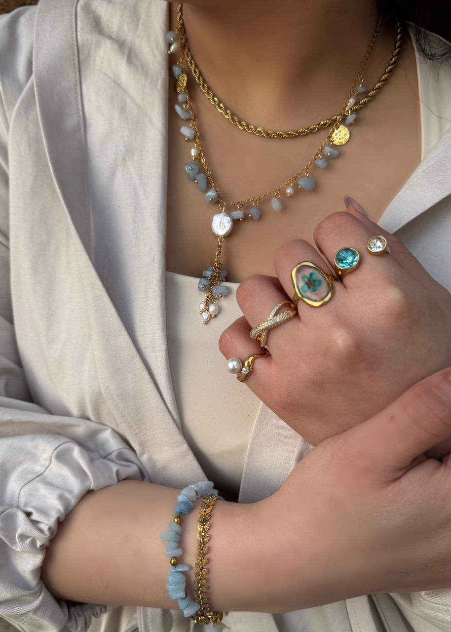 Alma set aquamarine edition