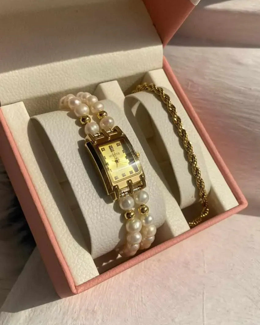 Classic Pearl Watch