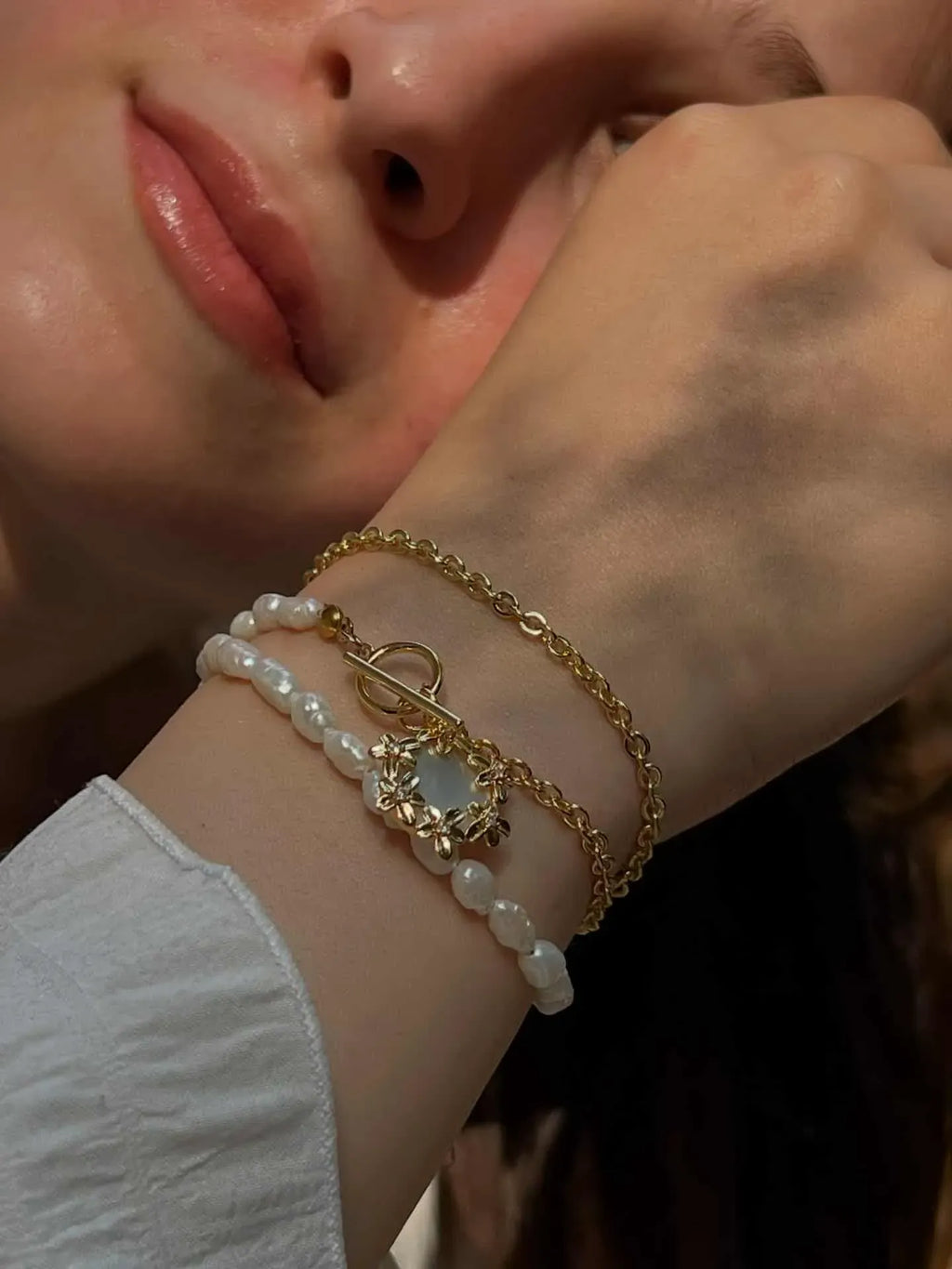 Daisies Necklace & Bracelet