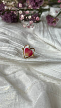 Flower ring fuchsia