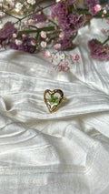 Flower ring green
