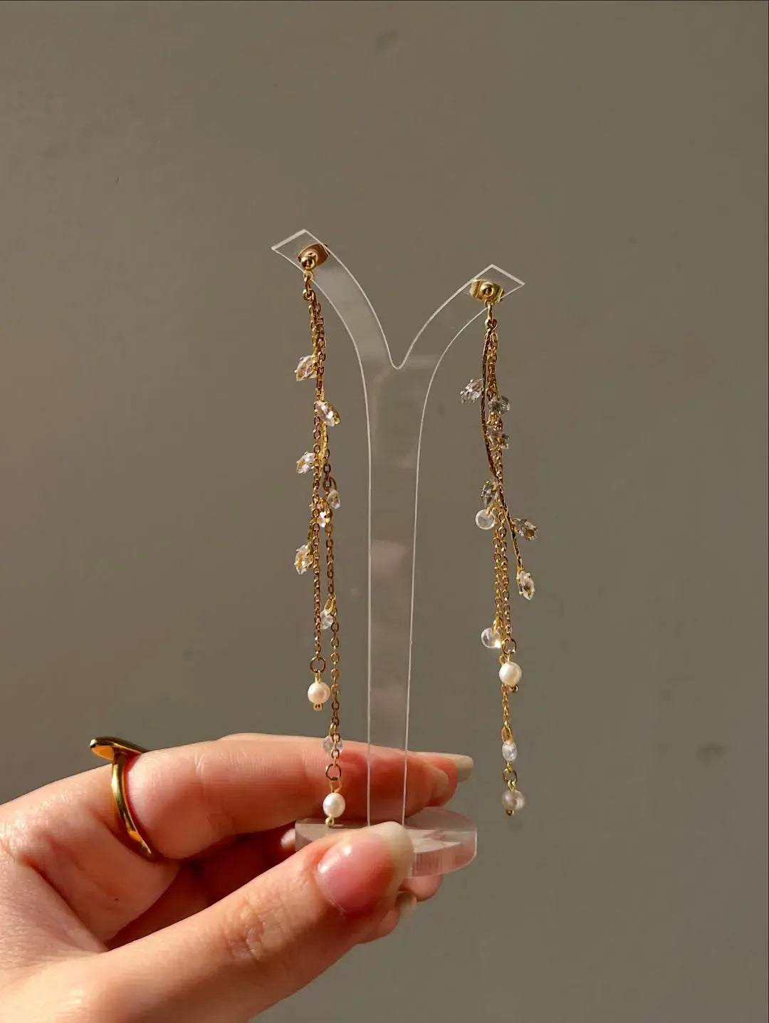 Golden Leaves Earrings