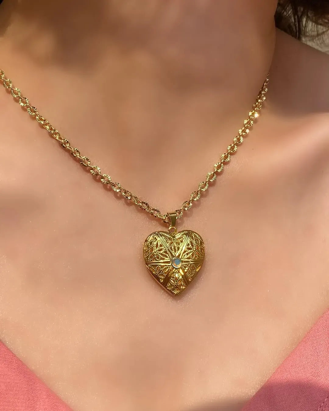 Heart Locket Necklace