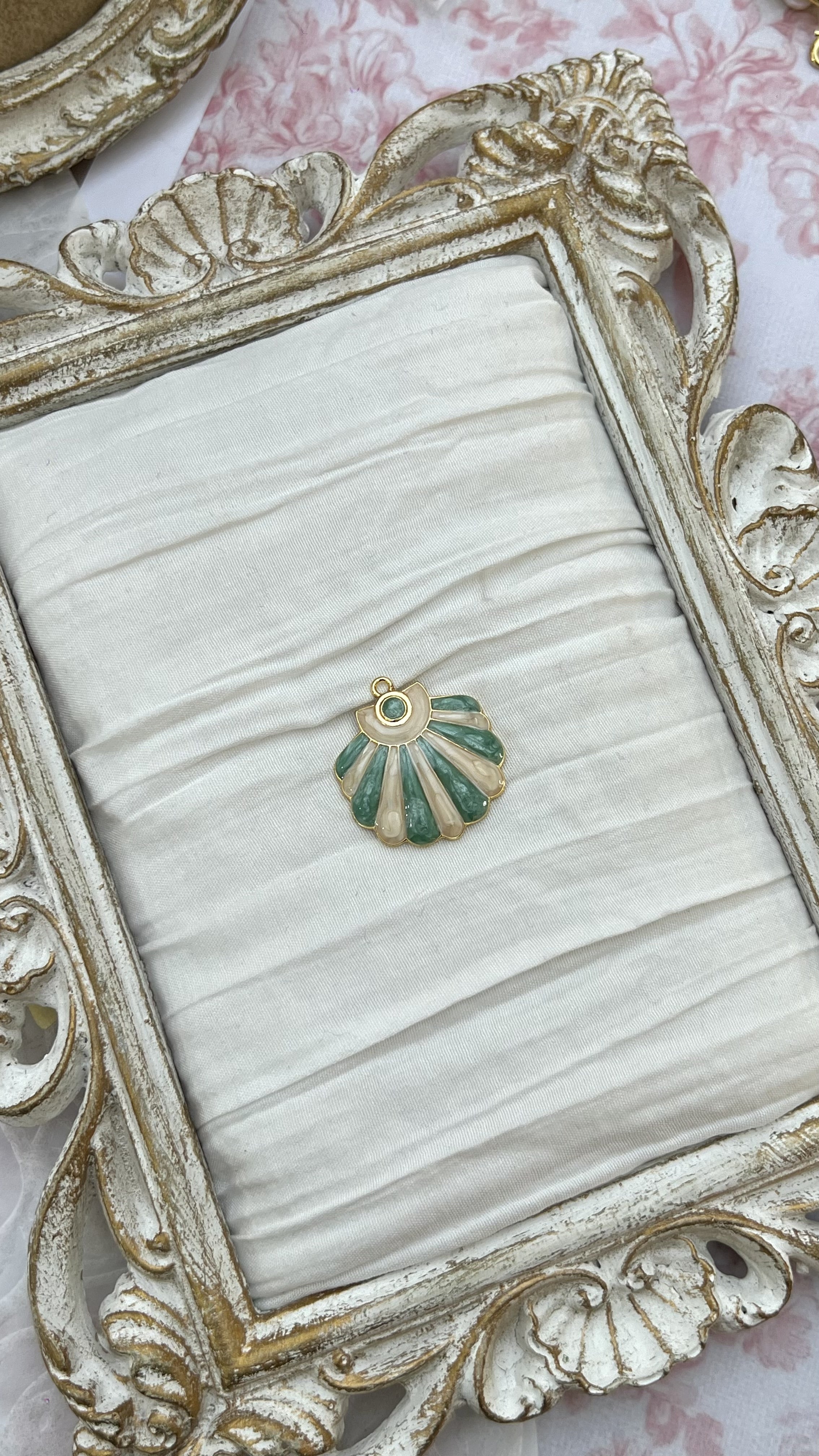 Maris mint green charm