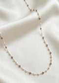Lilac Pearl Necklace