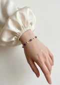 Orchid bracelet