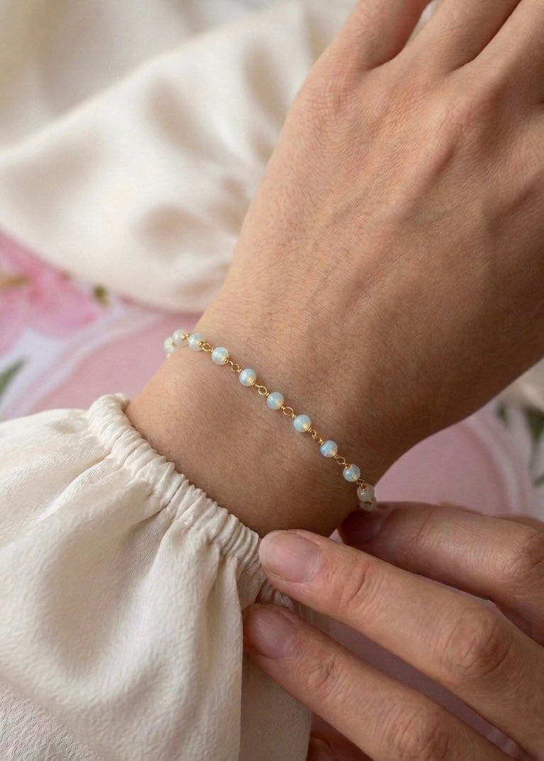 Cloud blue bracelet