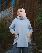 Light Denim shirt Mosaic Pocket
