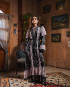 Midnight Petal dress