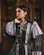 Midnight Petal dress