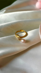 Pearl Drop Ring