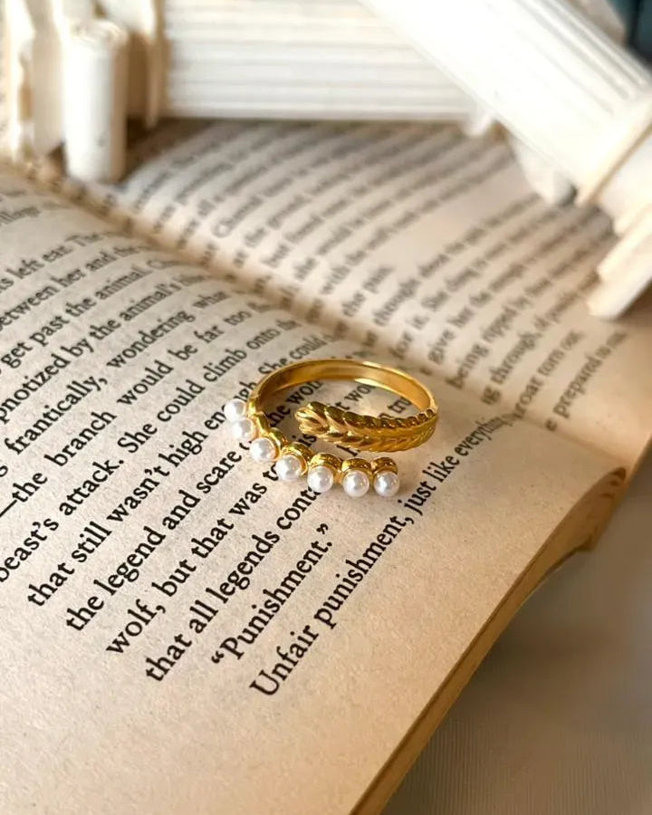 Round Pearl Ring