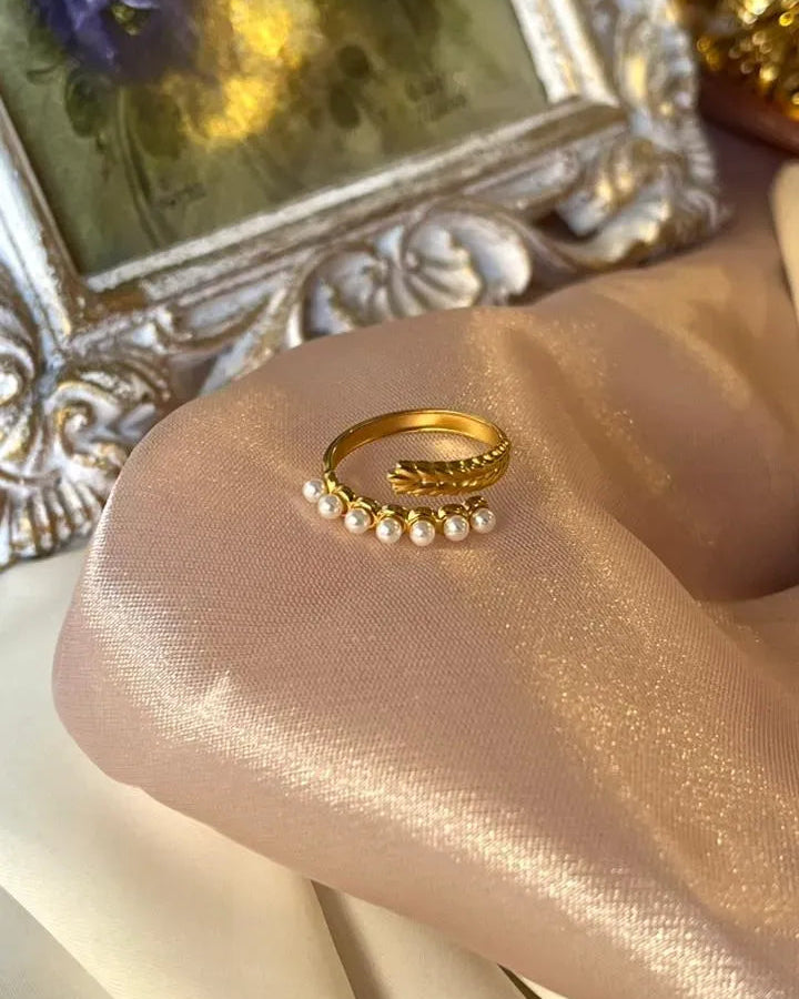 Round Pearl Ring