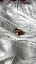 Scarlet Ring in red