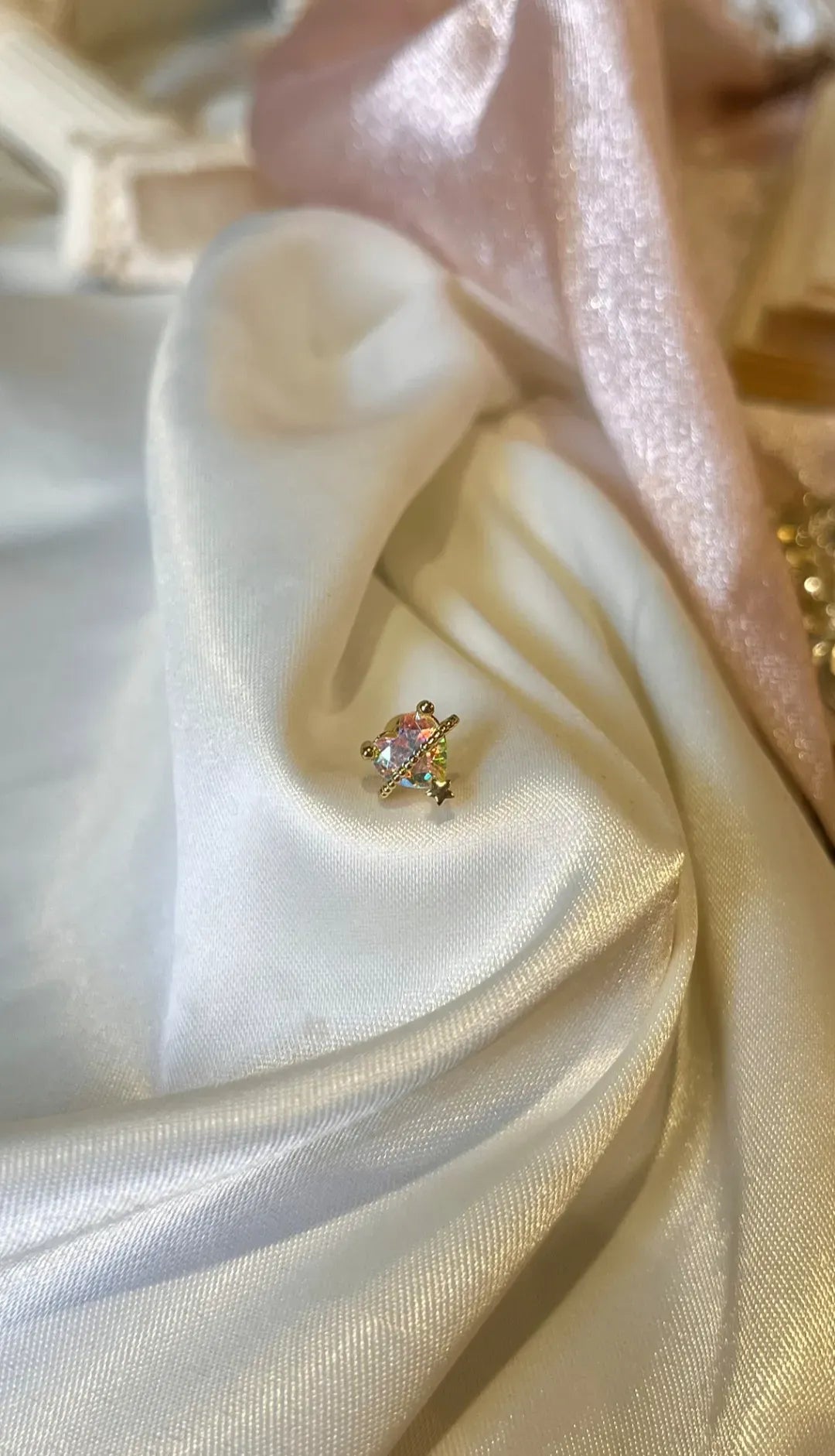 Shiny Heart Piercing